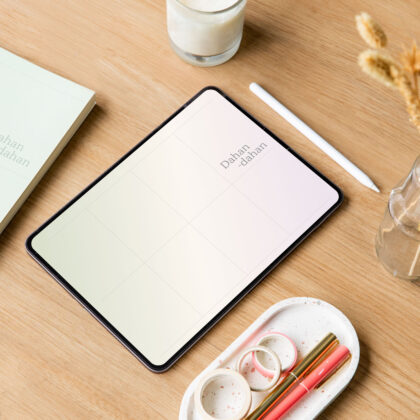 Dahan-dahan digital planner